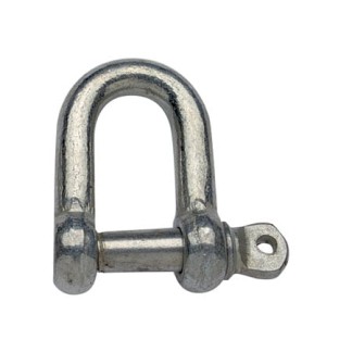 Galvanized Steel D shackle 16 x 33 mm