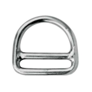 D Ring With Bar 8x50mm Stainless Steel