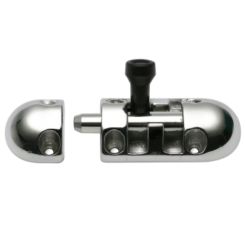 Smooth Handle Barrel Bolt 85x30mm Chromed Brass Smooth Handle Barrel Bolt 85x30mm Chromed Brass