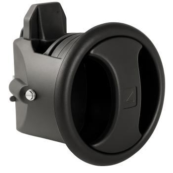 Southco Novibra Panel Latch 38x44.5mm Black Handle