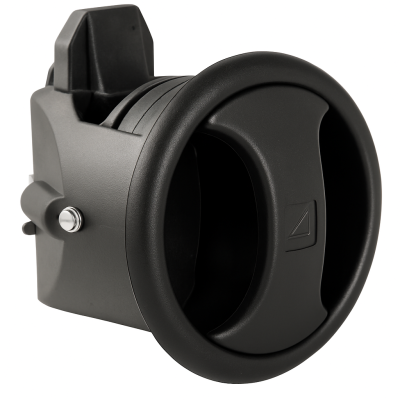 Southco Novibra Panel Latch 38x44.5mm Black Handle