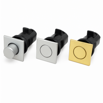 Southco Point Square Latch 25x50mm Satin