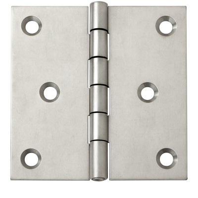 Edelstahl-Scharnier 100x100x2mm Edelstahl-Scharnier 100x100x2mm