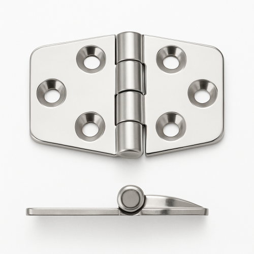 Charnière en inox, 56,7 x 36,5 x 2 mm Charnière en inox, 56,7 x 36,5 x 2 mm