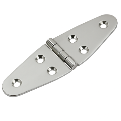 Edelstahl-Scharnier 142x38x3mm Edelstahl-Scharnier 142x38x3mm