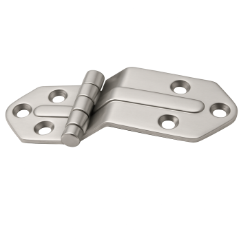 Stainless Fold Hinge 81x40x2.5mm H20mm