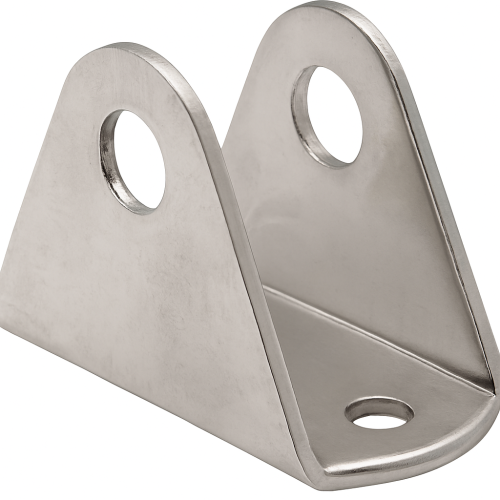 Platine de fixation à plateforme, pour tube D 25 mm Platine de fixation à plateforme, pour tube D 25 mm