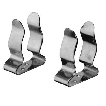 Porte-clips inox 32/35 mm