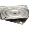 Seat Pedestal Flat Swiveling 172x172x23mm Stainless Steel