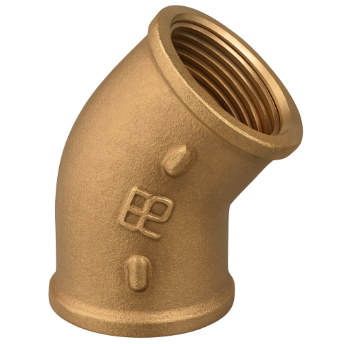 Brass Elbow 45° F-F 2