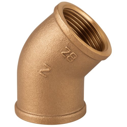 Bronze Elbow 45º F-F 2