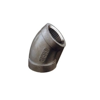 Edelstahl-Bogen IG-IG 45° 3/8 Zoll Edelstahl-Bogen IG-IG 45° 3/8 Zoll