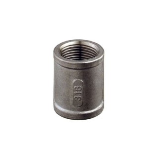 Stainless Coupling F-F 1 1/2