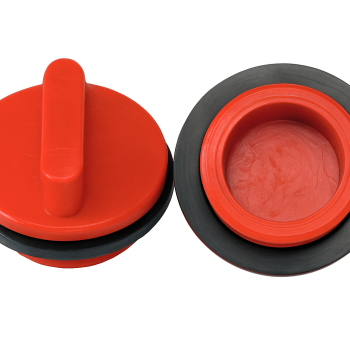 Drain plugs (pair) for Icey-tek Red