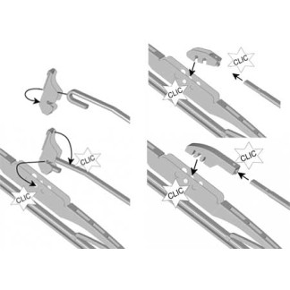 Wiper Blades for Roca W12wp 480mm