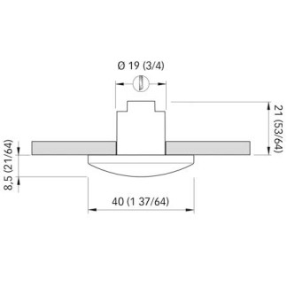 Led Courtesy Light Quick Patricia White 4000 K° 19 x H21mm Led Courtesy Light Quick Patricia White 4000 K° 19 x H21mm