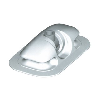 Grey rubber rowlock with foldable socket 150 x 95mm Grey rubber rowlock with foldable socket 150 x 95mm
