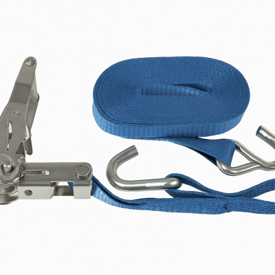 Sangle à cliquet en inox, 6 m, 400 kg Sangle à cliquet en inox, 6 m, 400 kg