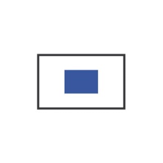 Signaling Flags : S Sierra 20 X 30cm