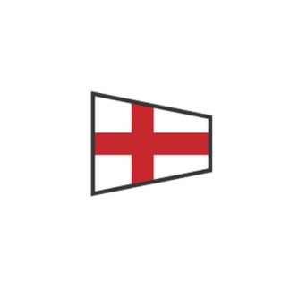 Signaling Flags : Number 8 - 20 x 30cm