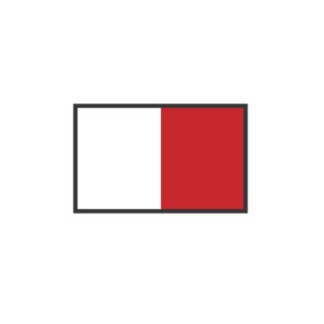 Signaling Flags : H HOTEL 40X60CM Signaling Flags : H HOTEL 40X60CM