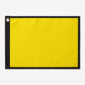 Yellow Signaling Flag 40x60cm Yellow Signaling Flag 40x60cm