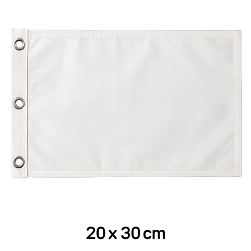 White flag signal 20x30cm