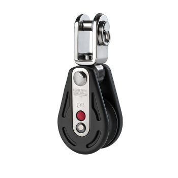 Pulley Single with Shackle Sprenger 28mm for lines up to 8mm