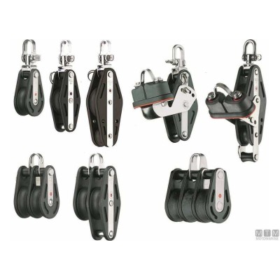 Pulley Single with Becket Sprenger 36mm for lines up to 10mm