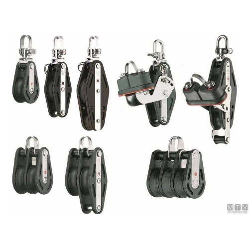 Pulley Single with Becket Sprenger 36mm for lines up to 10mm
