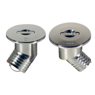 Waste water Deck Filler tilted 45º for 38mm hose