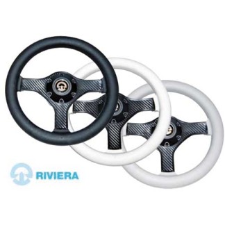 Riviera Black VR00 280mm steering wheel Riviera Black VR00 280mm steering wheel