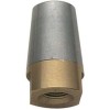 Écrou anodique en laiton complet, avec filetage pour arbre D 30 mm