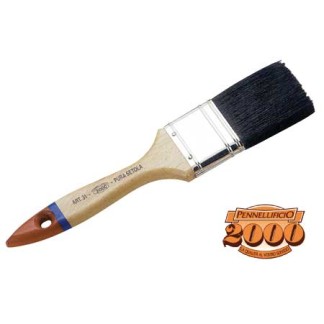 Pinceau professionnel à manche en bois, 20 mm