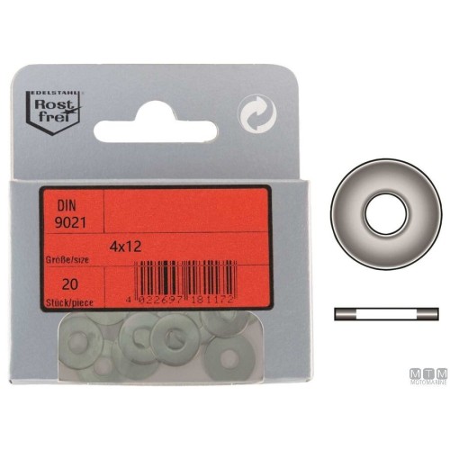 Packung Breite Unterlegscheiben A4 DIN 9021 8x24mm 10 Stück Packung Breite Unterlegscheiben A4 DIN 9021 8x24mm 10 Stück