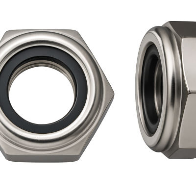Pack Hex Nylock Nuts DIN 985 M4 6pz Pack Hex Nylock Nuts DIN 985 M4 6pz