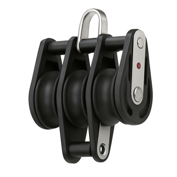 Pulley Triple with Becket Sprenger 28mm for lines up to 8mm