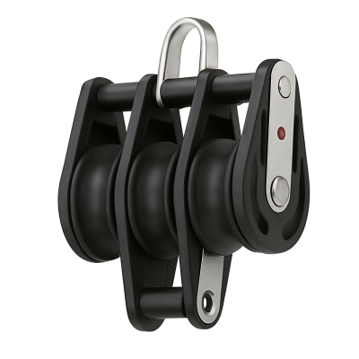 Pulley Triple with Becket Sprenger 28mm for lines up to 8mm