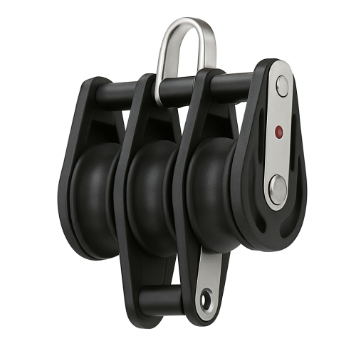 Pulley Triple with Becket Sprenger 28mm for lines up to 8mm