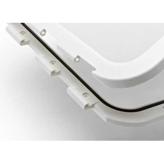 Grey Plastic Hatches Can Marine 606 x 357mm