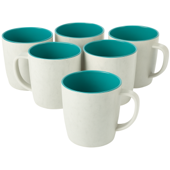 Melamine Mugs MB Harmony Aqua 6 pcs