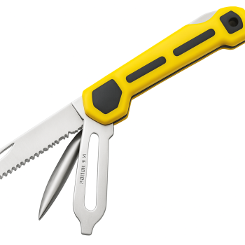 Skipper Switchblade knife Yellow