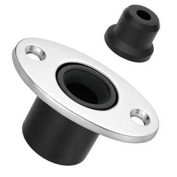 Snap-in Plunger Latch Stainless Steel Base ø 28 x h26 mm