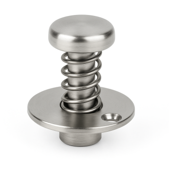 Snap-in Plunger Latch Stainless Steel Base ø 28 x h26 mm