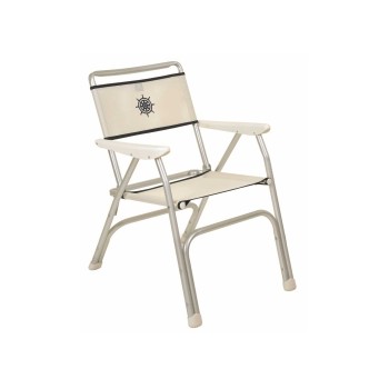 Folding Chair White Forma Marathon  M100P 82x47cm H42cm
