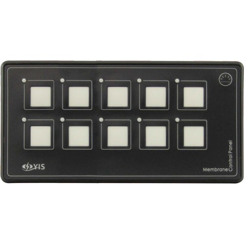 Digitales Panel mit 6 Touch-Schaltern 91 x H75mm