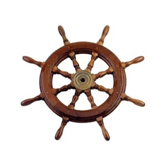 Mahogany Helmsmann wheel 420mm Mahogany Helmsmann wheel 420mm