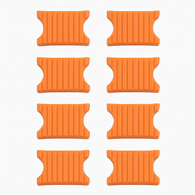Easy Chain Marker for 12mm Chain - Orange (Set of 8)