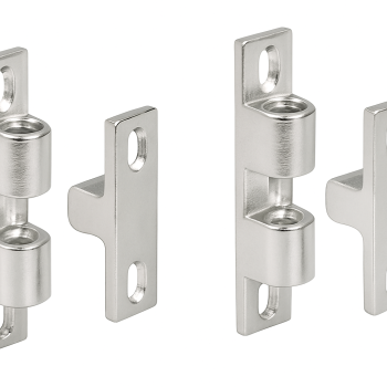 Chromed Cabinet Catch 49x9 mm