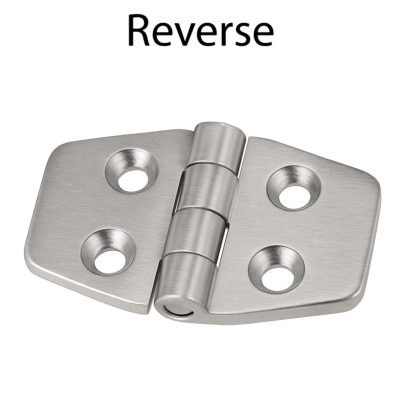 Stainless Hinge Reverse 38 x 38 x H43mm Stainless Hinge Reverse 38 x 38 x H43mm